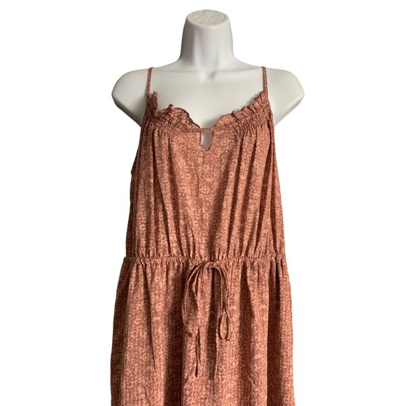 Universal Thread Womens Sleeveless Mauve Maxi Sundress With Side Pockets Large - Picture 6 of 12